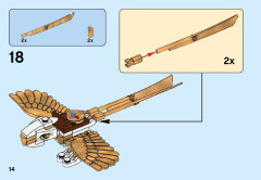 LEGO 41190 instructions page 14 – build guide