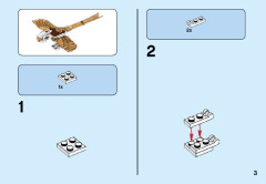 LEGO 41190 instructions page 3 – build guide