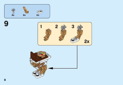 LEGO 41190 instructions page 8 – build guide