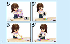 LEGO 41191 instructions page 2 – build guide