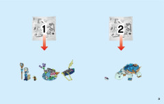 LEGO 41191 instructions page 3 – build guide