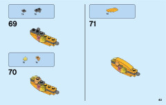 LEGO 41192 instructions page 43 – build guide