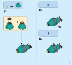 LEGO 41193 instructions page 43 – build guide