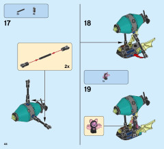 LEGO 41193 instructions page 44 – build guide