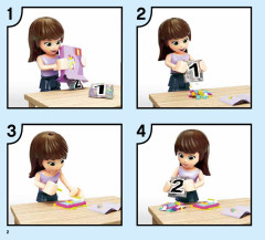 LEGO 41193 instructions page 2 – build guide