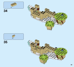 LEGO 41193 instructions page 43 – build guide
