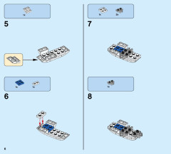 LEGO 41193 instructions page 6 – build guide