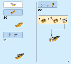 LEGO 41195 instructions page 11 – build guide
