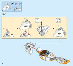 LEGO 41195 instructions page 16 – build guide