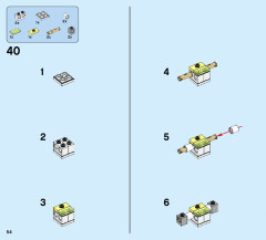 LEGO 41195 instructions page 54 – build guide