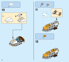 LEGO 41195 instructions page 8 – build guide