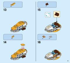 LEGO 41195 instructions page 9 – build guide