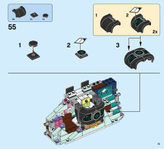 LEGO 41195 instructions page 11 – build guide