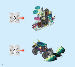 LEGO 41195 instructions page 2 – build guide