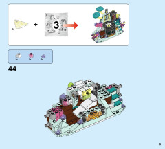 LEGO 41195 instructions page 3 – build guide