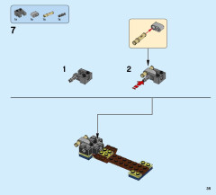 LEGO 41195 instructions page 35 – build guide