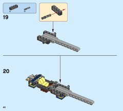 LEGO 41195 instructions page 40 – build guide