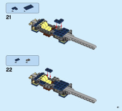LEGO 41195 instructions page 41 – build guide