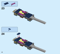 LEGO 41195 instructions page 42 – build guide