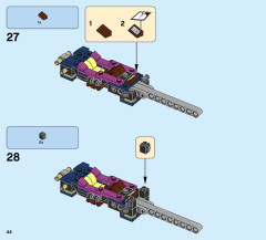 LEGO 41195 instructions page 44 – build guide
