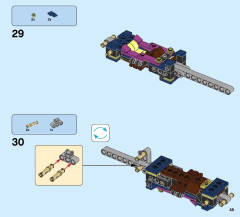 LEGO 41195 instructions page 45 – build guide