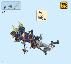 LEGO 41195 instructions page 66 – build guide