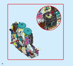 LEGO 41195 instructions page 74 – build guide