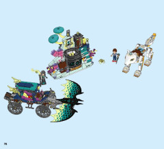 LEGO 41195 instructions page 76 – build guide