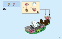LEGO 41196 instructions page 21 – build guide