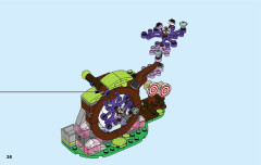 LEGO 41196 instructions page 36 – build guide