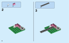 LEGO 41196 instructions page 8 – build guide