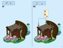 LEGO 41196 instructions page 9 – build guide