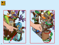 LEGO 41196 instructions page 54 – build guide