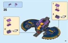 LEGO 41230 instructions page 43 – build guide