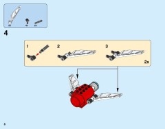 LEGO 41231 instructions page 8 – build guide