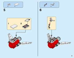 LEGO 41231 instructions page 9 – build guide