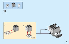 LEGO 41234 instructions page 21 – build guide
