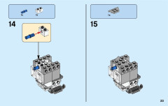 LEGO 41234 instructions page 23 – build guide