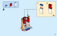 LEGO 41235 instructions page 21 – build guide