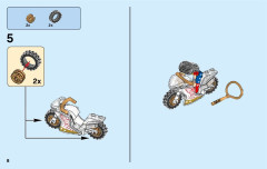 LEGO 41235 instructions page 8 – build guide