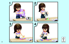 LEGO 41236 instructions page 2 – build guide