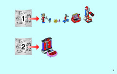 LEGO 41236 instructions page 3 – build guide