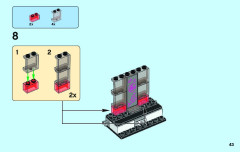 LEGO 41236 instructions page 43 – build guide