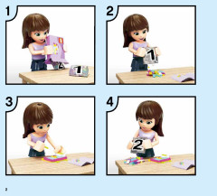 LEGO 41237 instructions page 2 – build guide