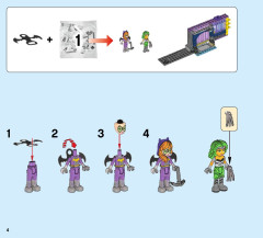 LEGO 41237 instructions page 4 – build guide