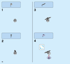 LEGO 41237 instructions page 70 – build guide