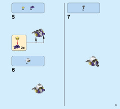 LEGO 41237 instructions page 71 – build guide