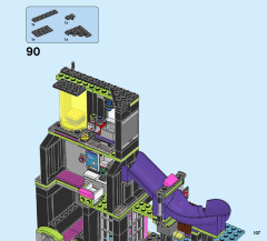 LEGO 41238 instructions page 107 – build guide