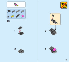 LEGO 41238 instructions page 121 – build guide