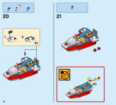 LEGO 41238 instructions page 16 – build guide
